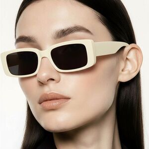 Elegant Cream Sunglasses